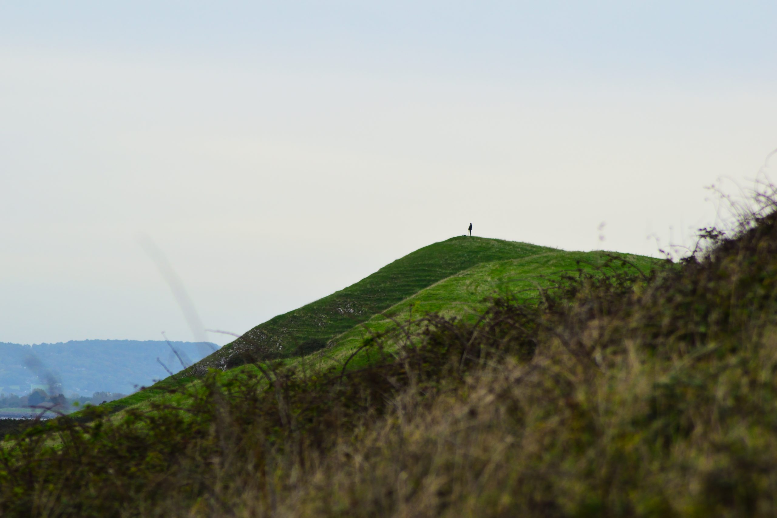 A hill near the Severn Estuary