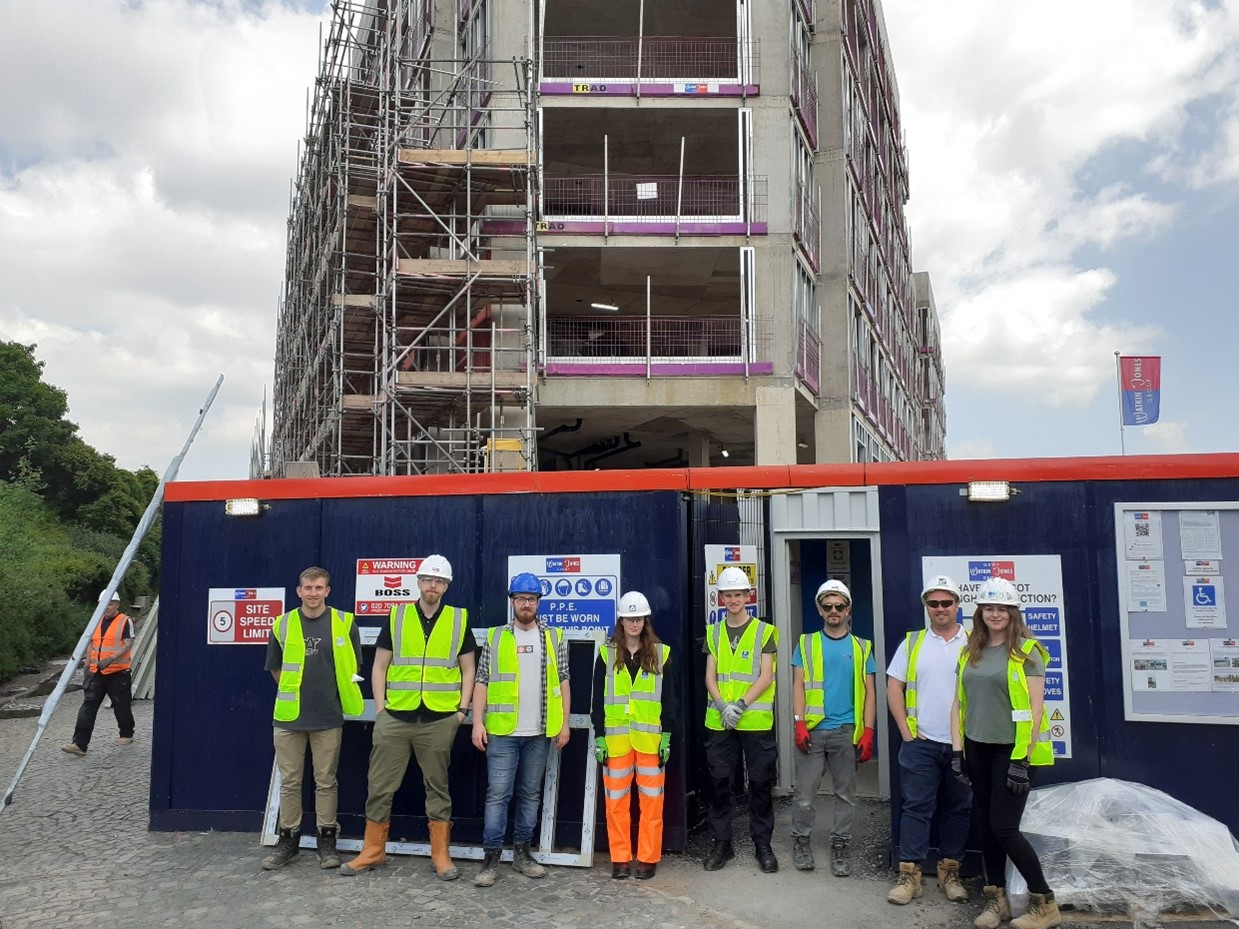 Featured image for “UCW HTQ Site Visit to New Student Accommodation Site in Bristol”