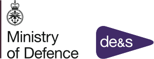 ministry of defence and de&s logo